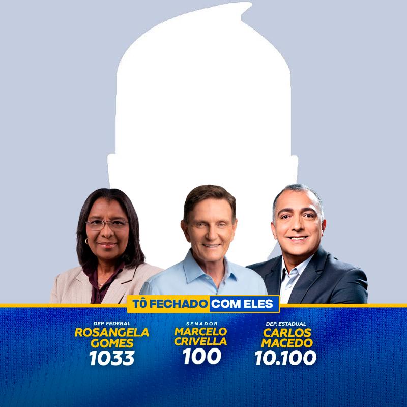 Carlos Macedo + Rosangela Gomes + Crivella