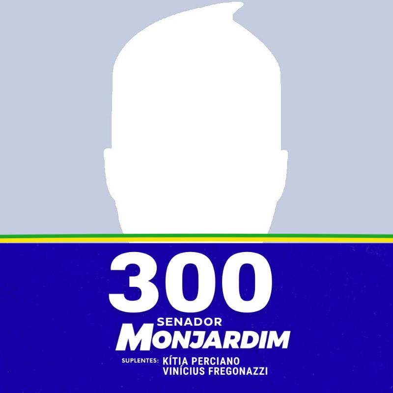 EU VOTO EM MONJARDIM PARA SENADOR