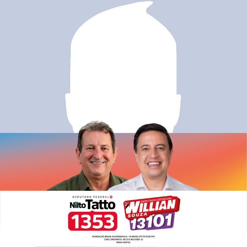 Willian e Nilto Tatto juntos pelo povo de SP!