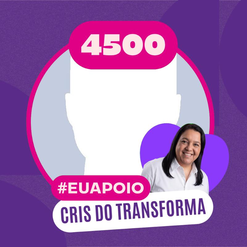 Apoie Cris do Transforma