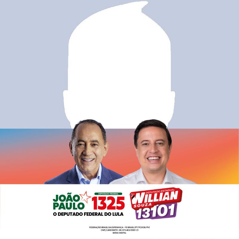 Willian e João Paulo juntos pelo povo de SP!