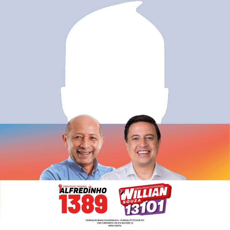 Willian e Alfredinho juntos pelo povo de SP!