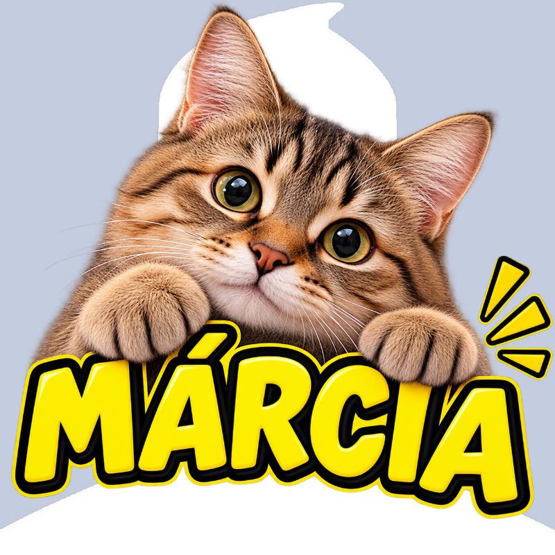eu apoio a Márcia do GATO