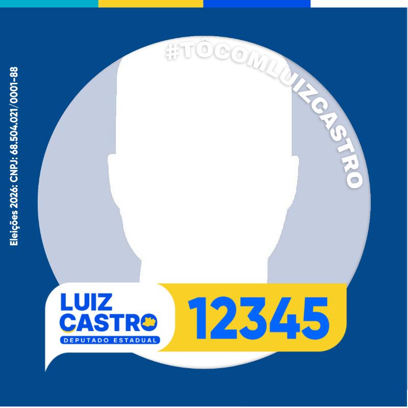Eu voto no Luiz Castro