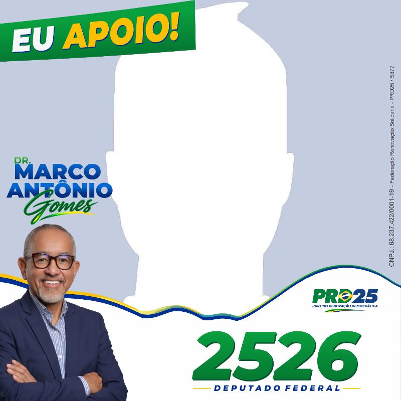 Apoio candidato