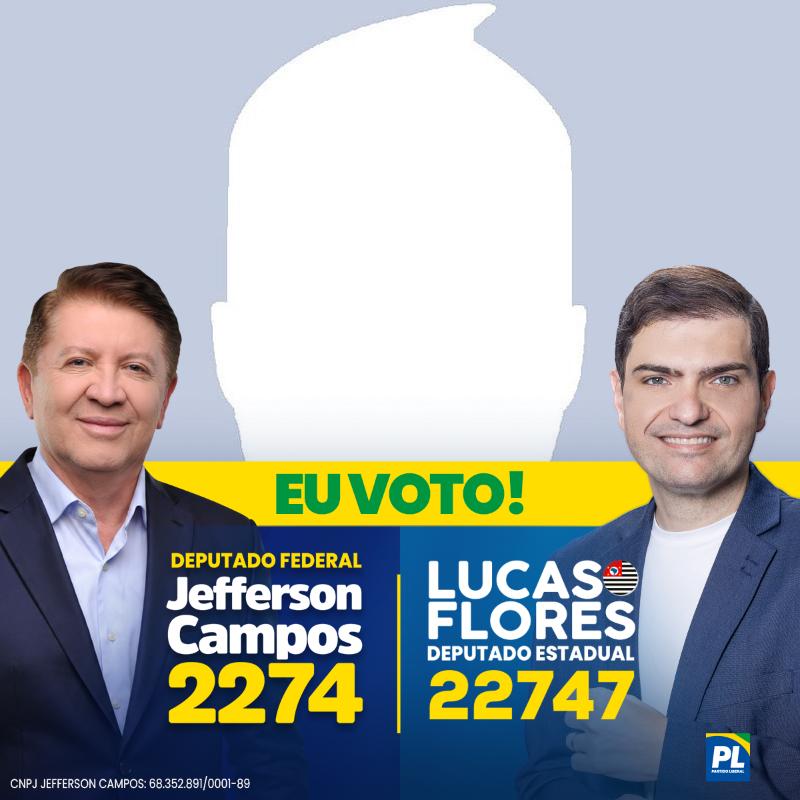 EU VOTO! Jefferson Campos e Lucas Flores