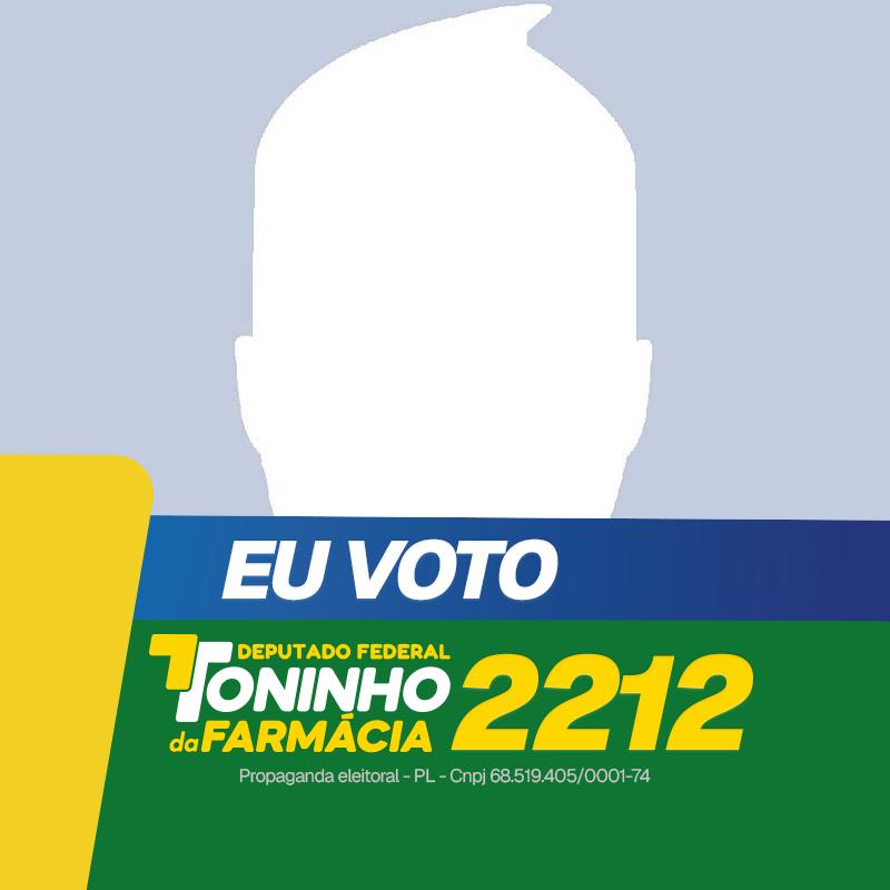 Eu Voto Toninho da Farmácia 2212