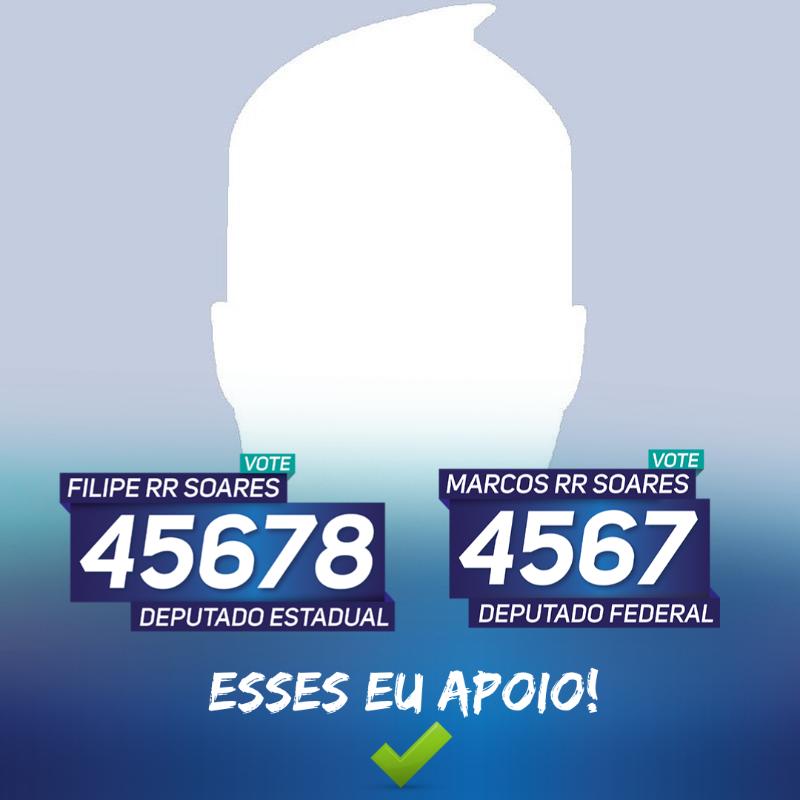 Eu apoio e voto!