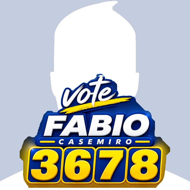 Agora é Fabio Casemiro para deputado federal 3678