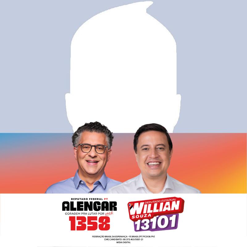 Willian e Alencar juntos pelo povo de SP!