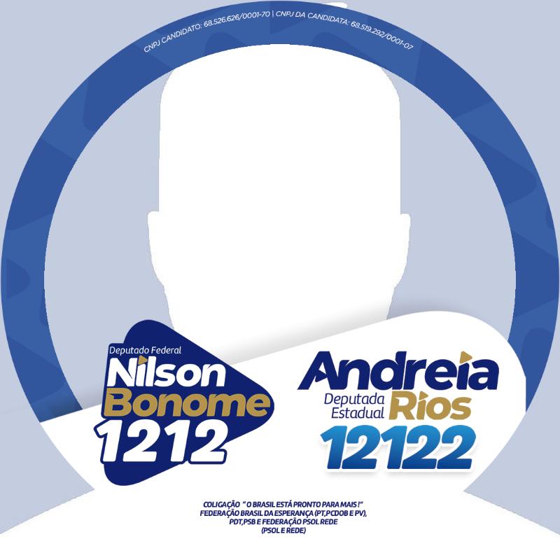 Apoio Campanha Andreia Rios e Nilson Bonome
