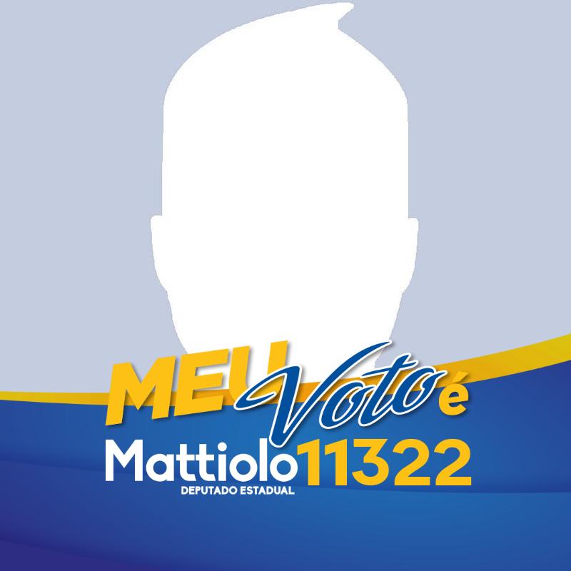 Meu voto é Mattiolo 11322!