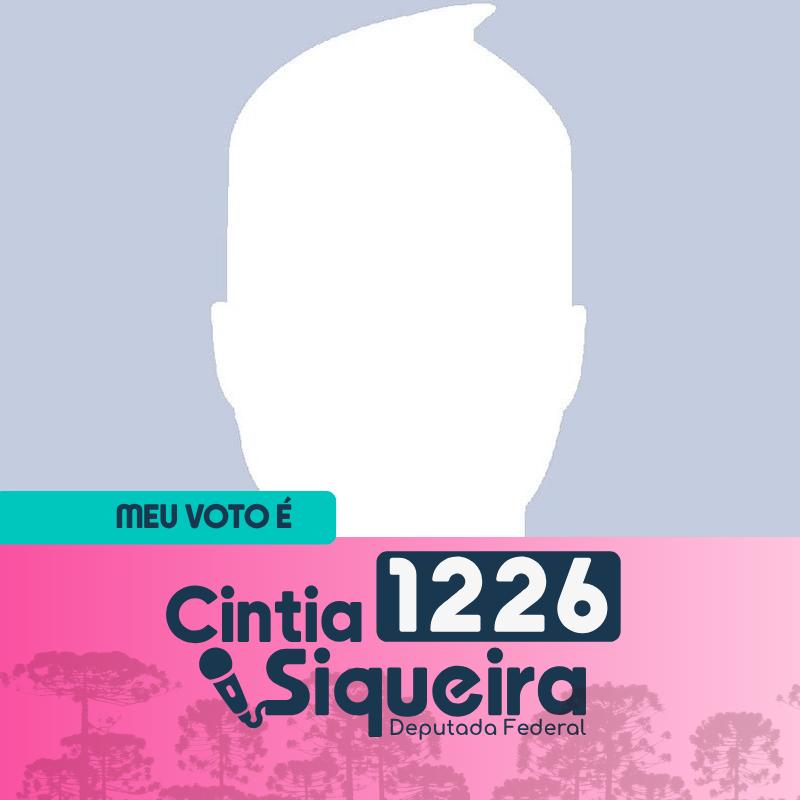 Eu Voto Cintia Siqueira 1226 para Deputada Federal