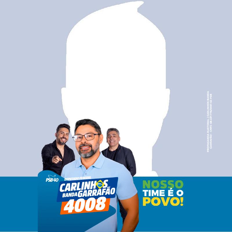 Carlinhos Banda Garrafão - Deputado Federal - 4008