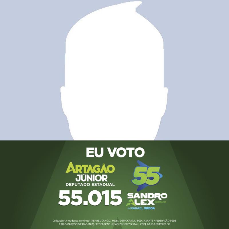 Artagão Júnior 55015 e Sandro Alex 55