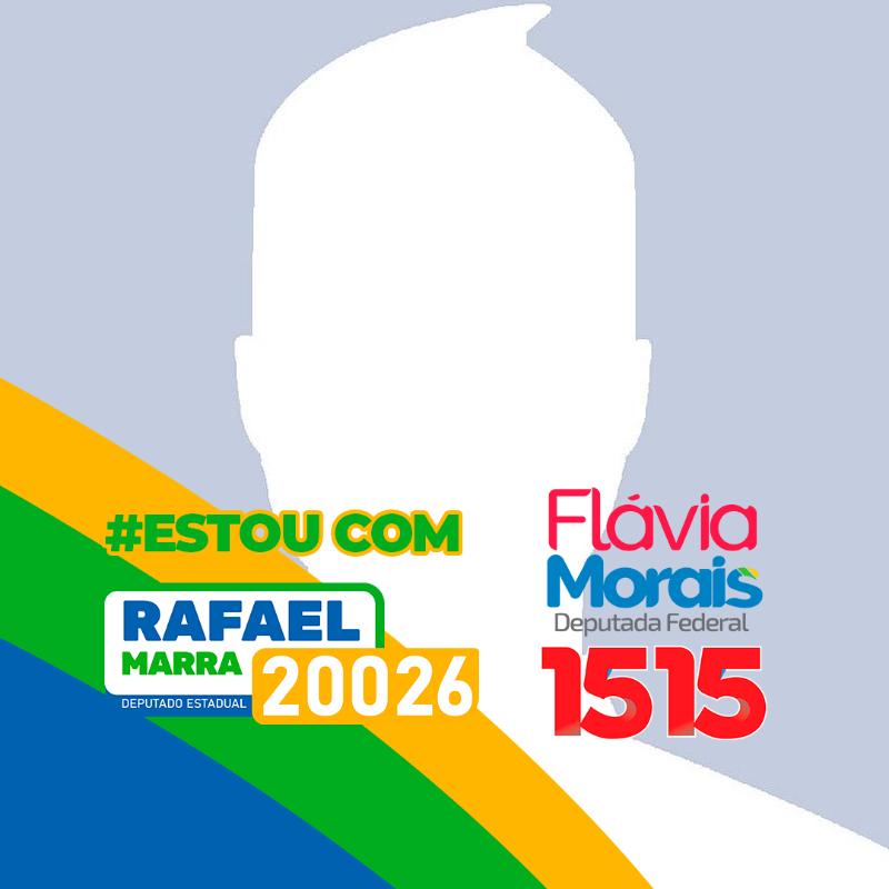 Estou Com Rafael Marra 20026 e FLávia Morais 1515