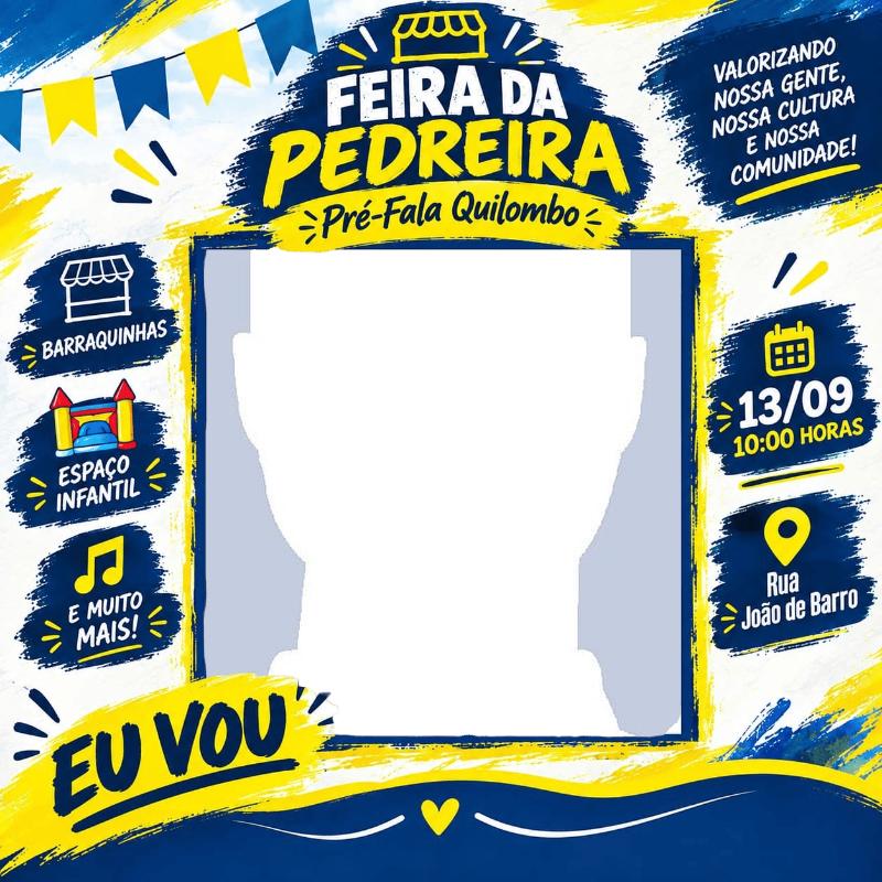 Feira da Pedreira - Pré-Fala Quilombo