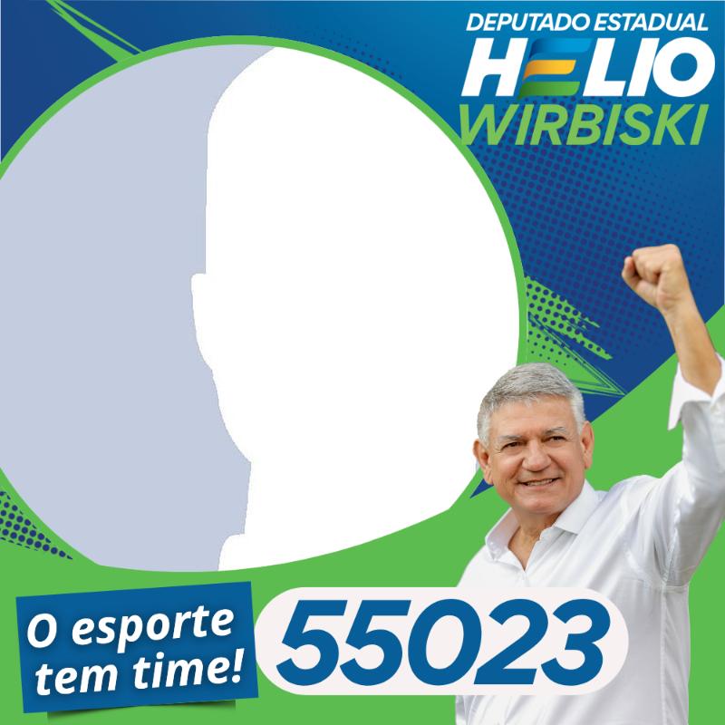 Helio Wirbiski para Deputado Estadual - 55023