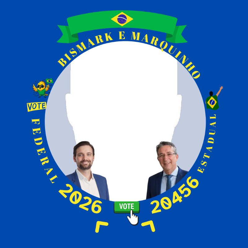 BISMARK E MARQUINHO OPÇÃO AZUL