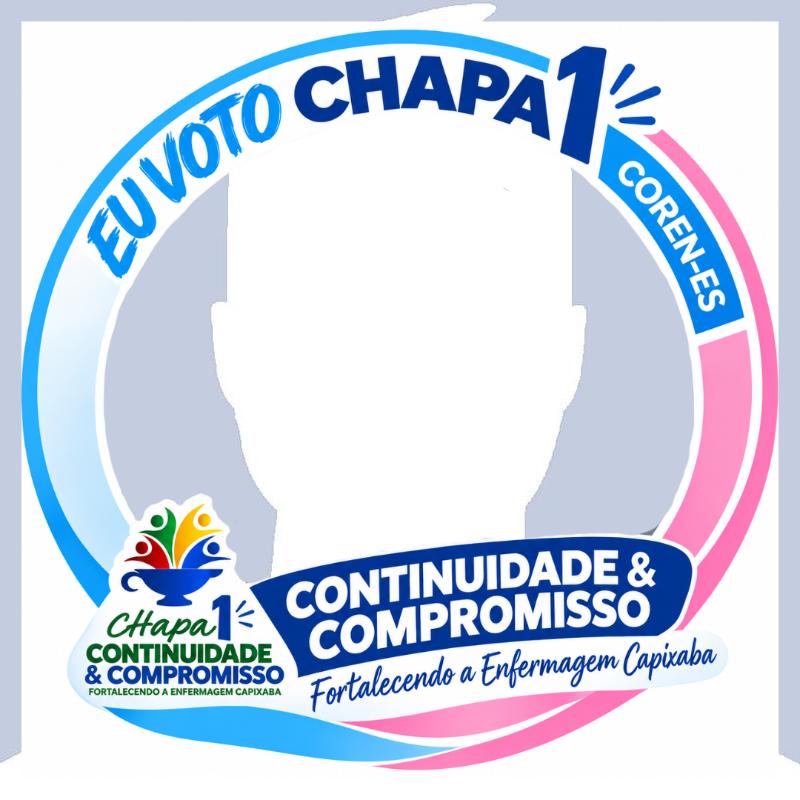 Eu apoio a Chapa 1 - Coren-ES