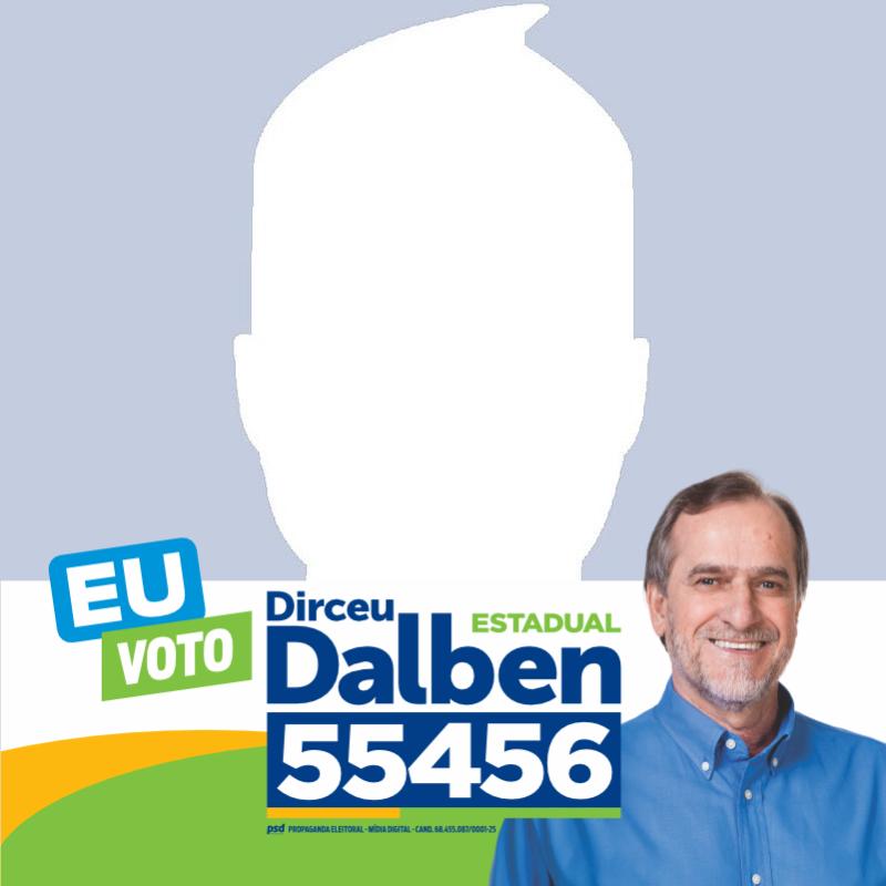 Eu Voto Dirceu Dalben Estadual 55456