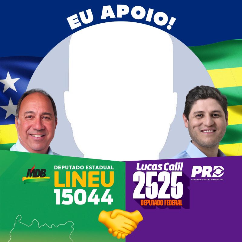 Eu apoio Lineu e Lucas