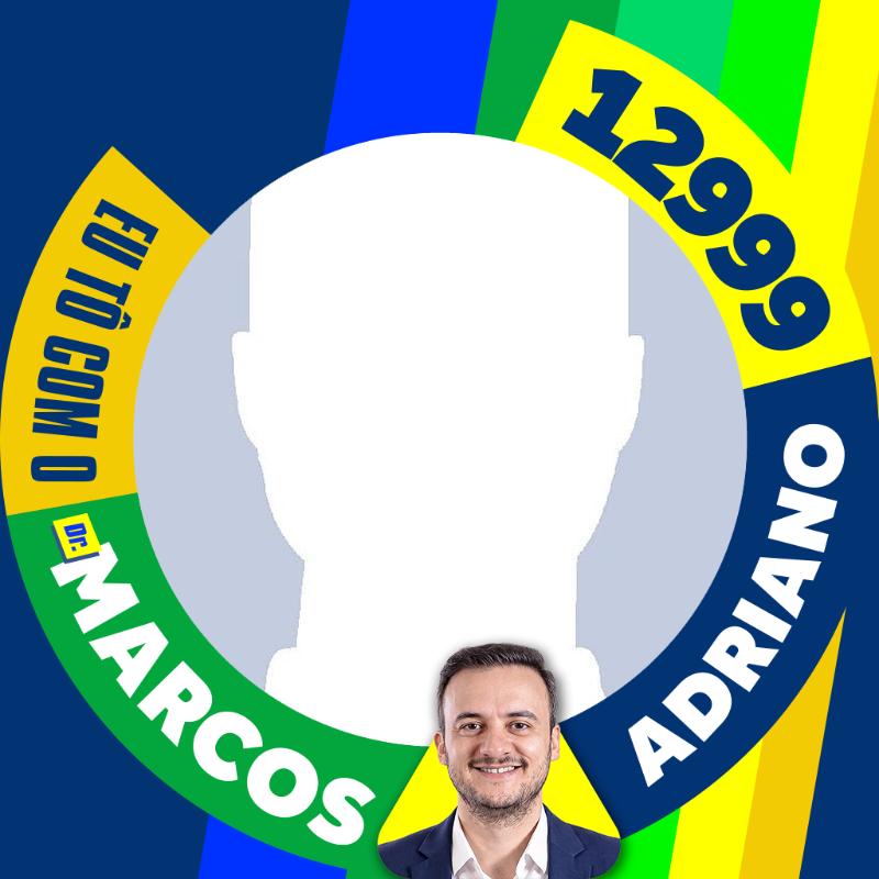 Eu tô com o Dr. Marcos Adriano 12999