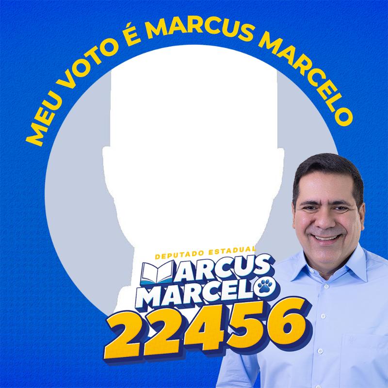 MEU VOTO É MARCUS MARCELO