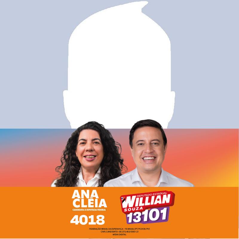Willian e Ana Cléia junto pelo povo de SP!