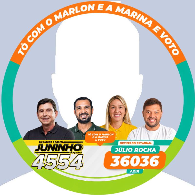 Marlon Rocha e Marina Rocha votam