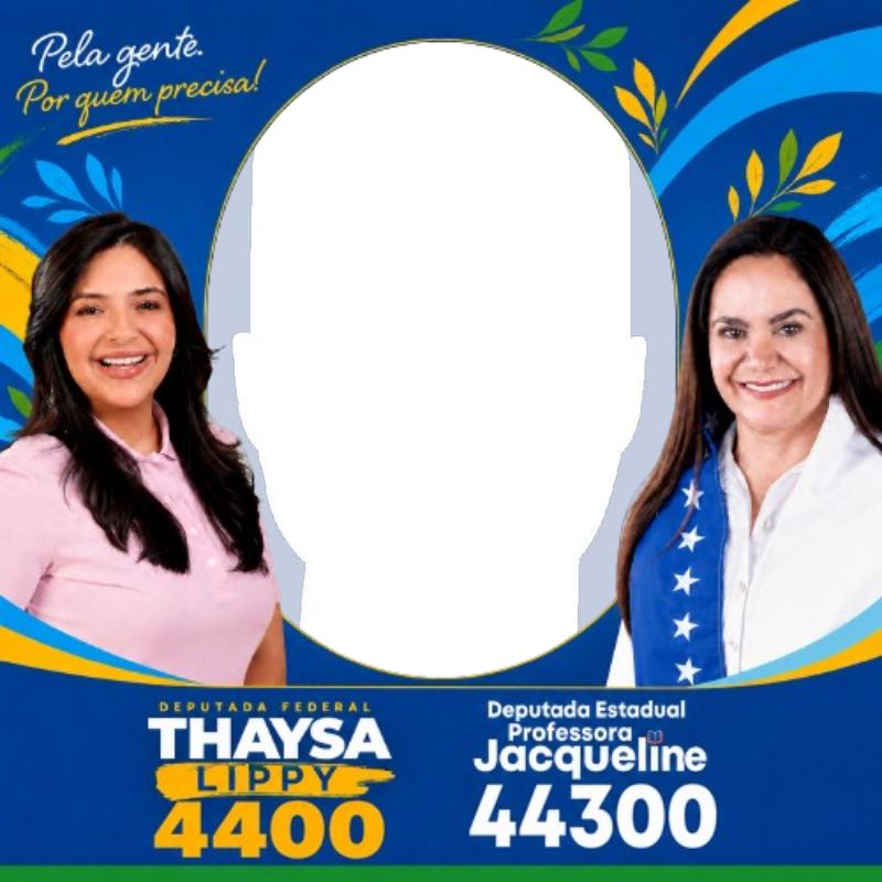Apoie a candidatura de Thaysa e Profa.Jacqueline