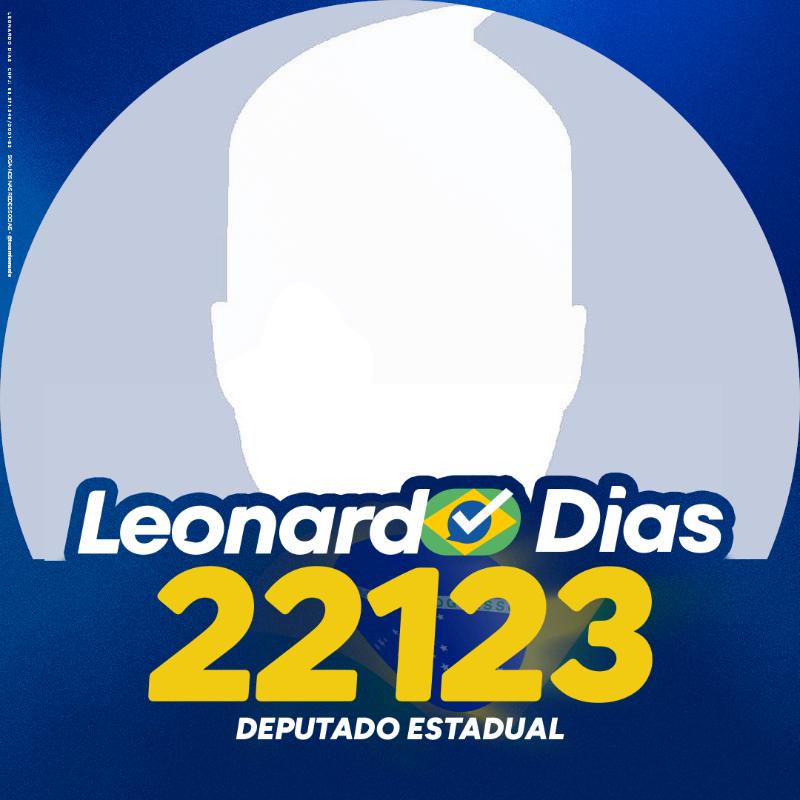 Eu voto Leonardo Dias 22123