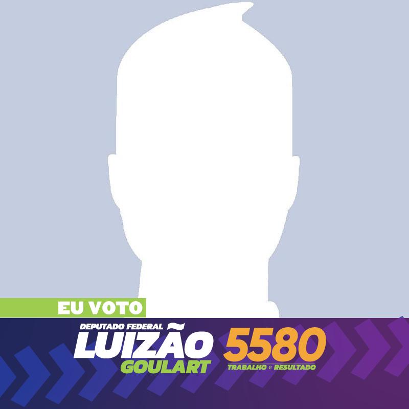 Eu voto Luizão Goulart 5580
