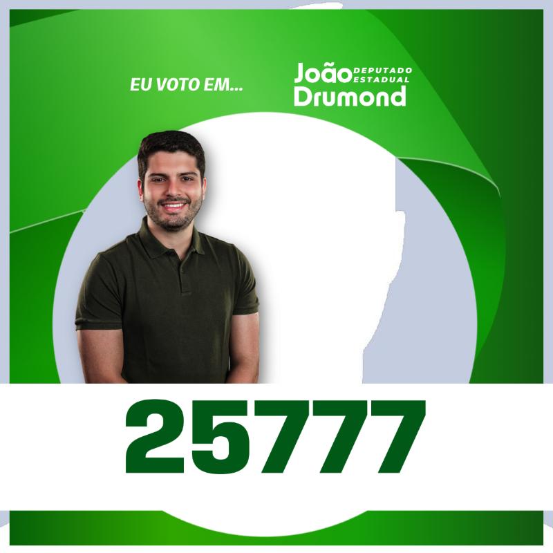 Moldura para Story de apoio ao João Drumond