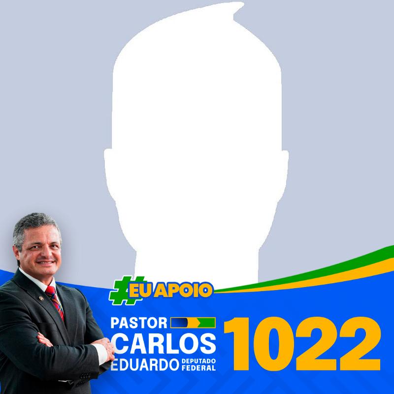 Eu apoio o Pr. Carlos Eduardo
