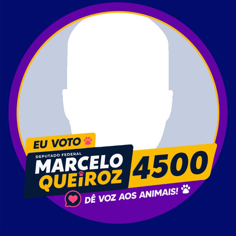 Pela causa animal, vote Marcelo Queiroz 4500.