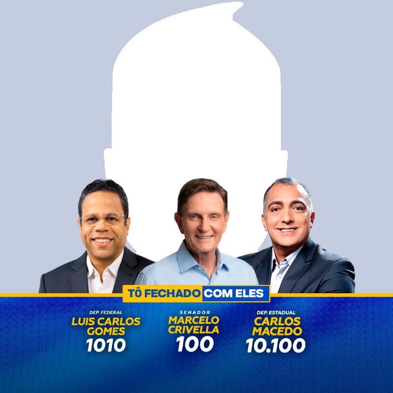 Carlos Macedo + Luis Carlos + Crivella