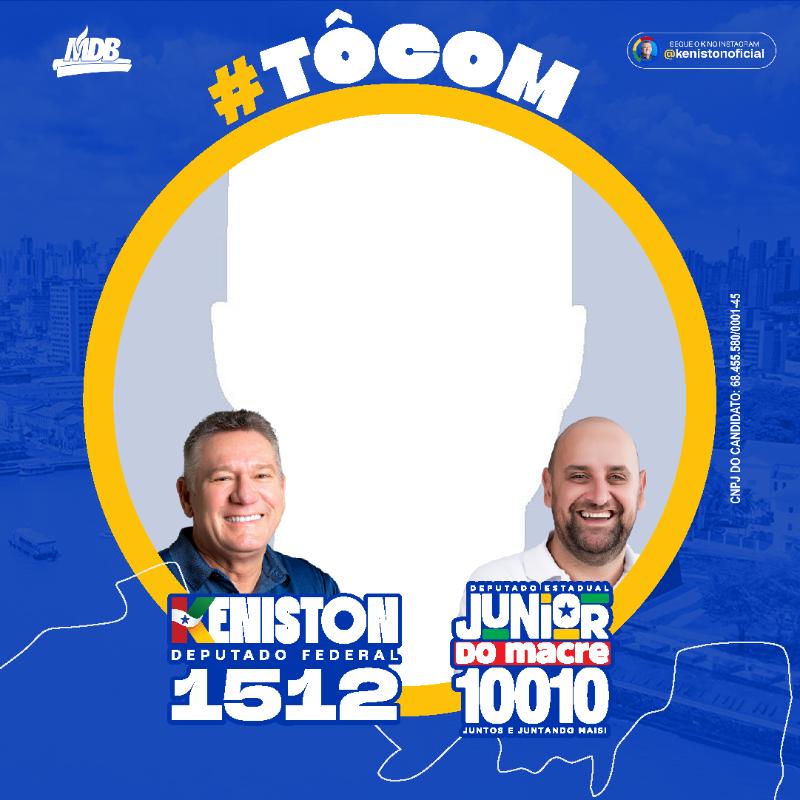 #tôcom Keniston e Jr. do Macre